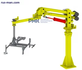 Манипулятор кран пневматический перенос грузов ШБМ-150-П, Новые