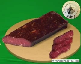 Продукт из мяса сырокопченый: Говядина