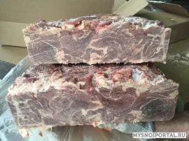 Мясо говядины сортовое в блоках в ассортименте