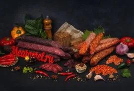 Импортные колбасы и мясные деликатесы из говядины оптом, Екатеринбург