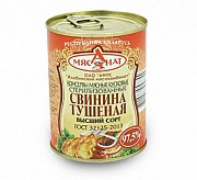 Продаю Тушенка свиная от 200 кг, в Новосибирске  доставка из г.Новосибирск