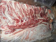 Свинина: вся разделка (части), полуфабрикаты. субпродукты на складе в М Москва