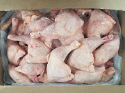 Окорочка бролера с шкуркой на кости без хребта доставка из г.Краснодар