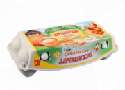 Яйца "Сеймовские Деревенские", контейнер Эффект С0 - 10 шт. Володарск